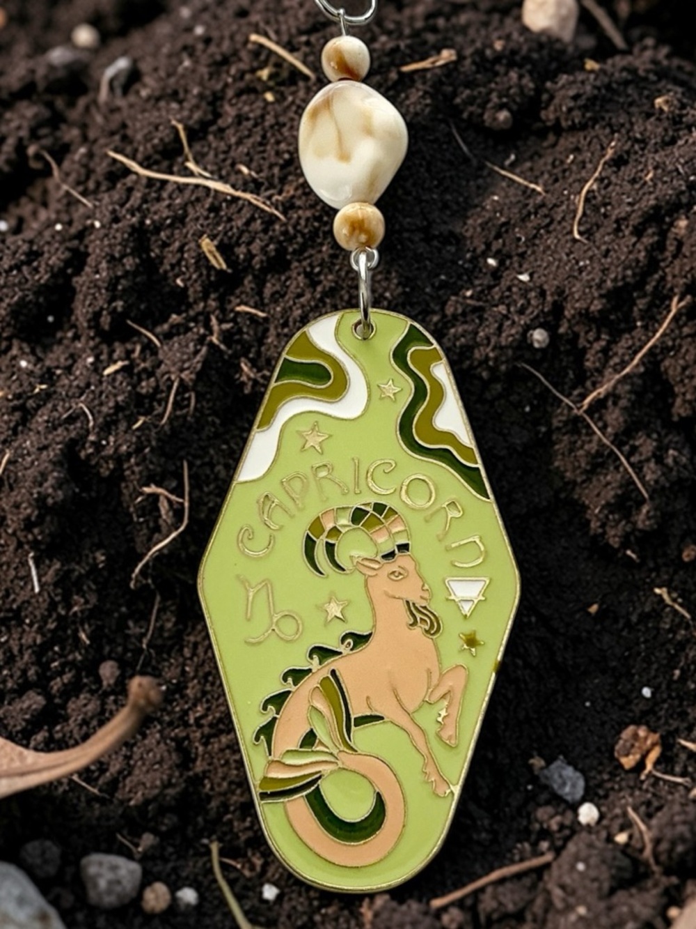 🆕 Capricorn Zodiac/Earth Sign Pendant Necklace/Stainless Steel